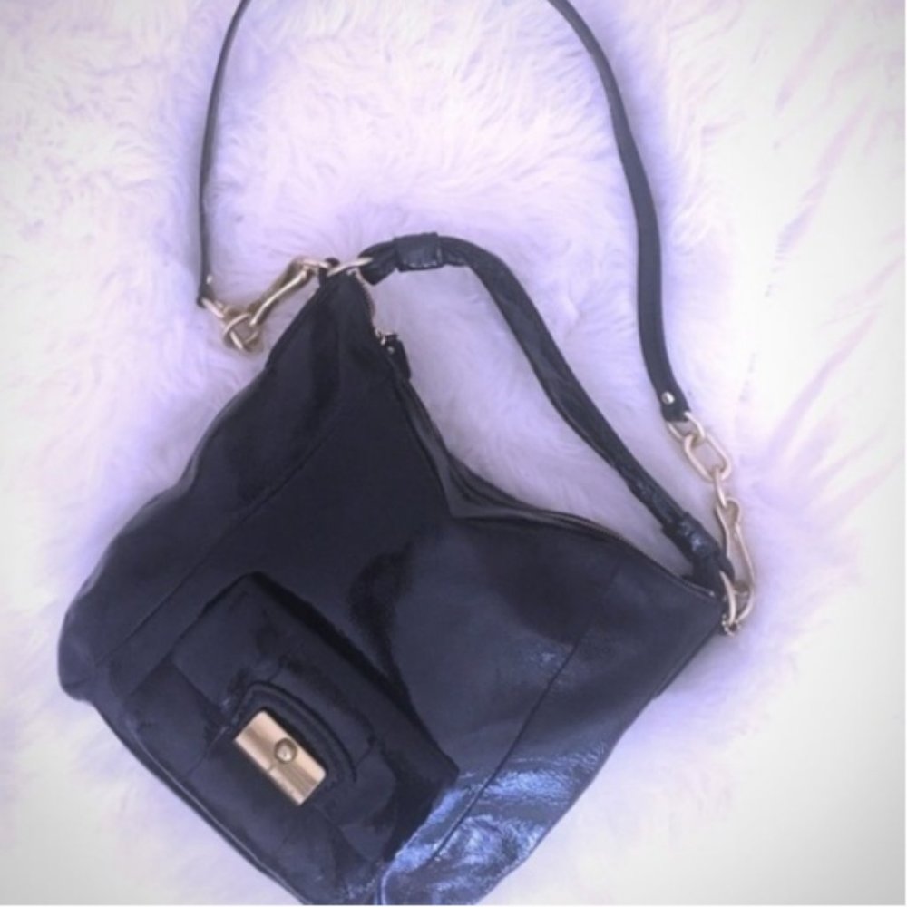 Coach Kristin Patent Leather Crossbody Purse